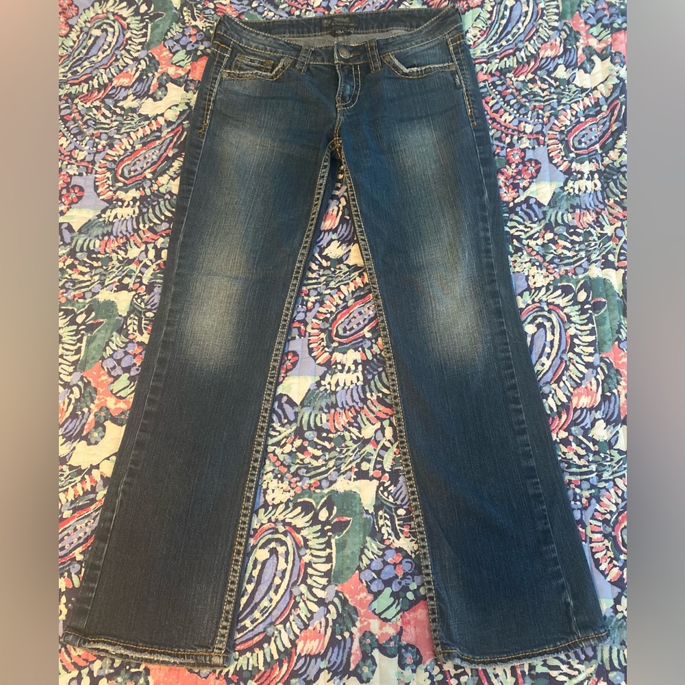 Women’s Silver Bootcut Jeans